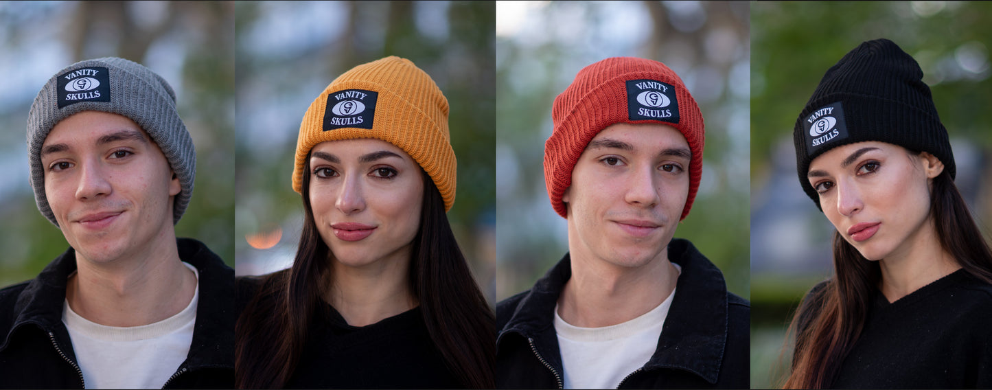 Gorro Beanie Vanity Skulls — Edición Invierno