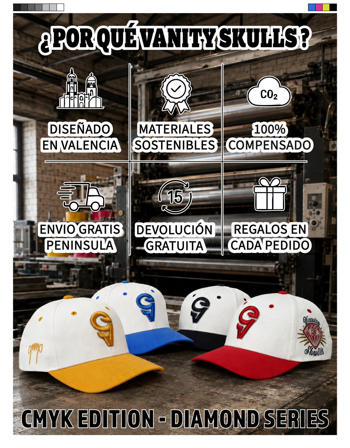 Gorras sostenibles VS2026