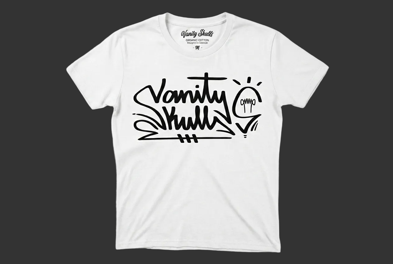 Camiseta “tag” Vanity Skulls