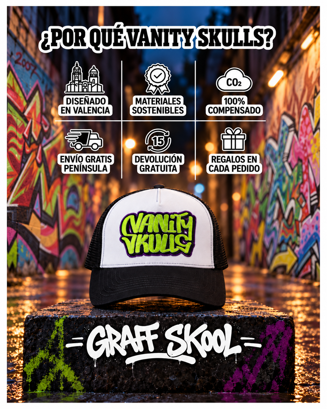 GRAFF SKOOL CAP