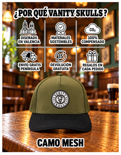 CAMO MESH CAP