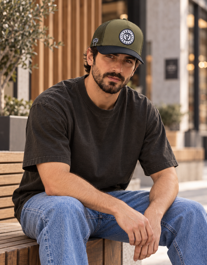 CAMO MESH CAP